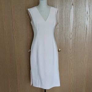 White House Black Market Blush Sheath Dress